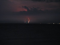 Lightning from TM Deck over Provincetown