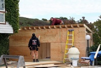 Buildng Patio Shed