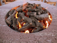 Fire Pit on the Deck